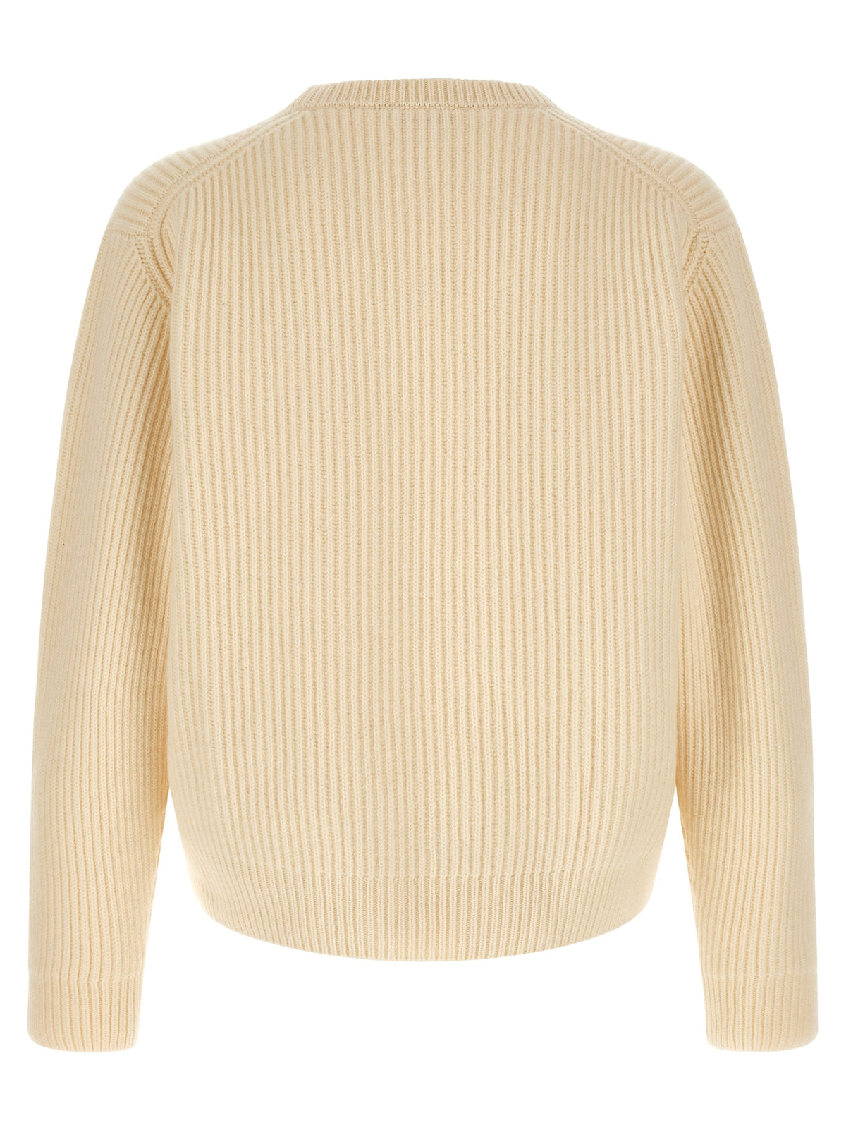 Cardigan en Laine Blanche Jil Sander