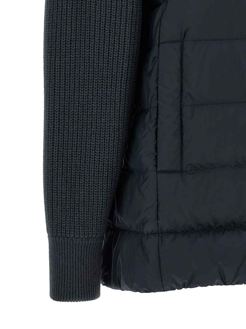 Veste longue Brunello Cucinelli en polyester bleu