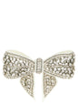Self-Portrait White Polyester Hair Clip