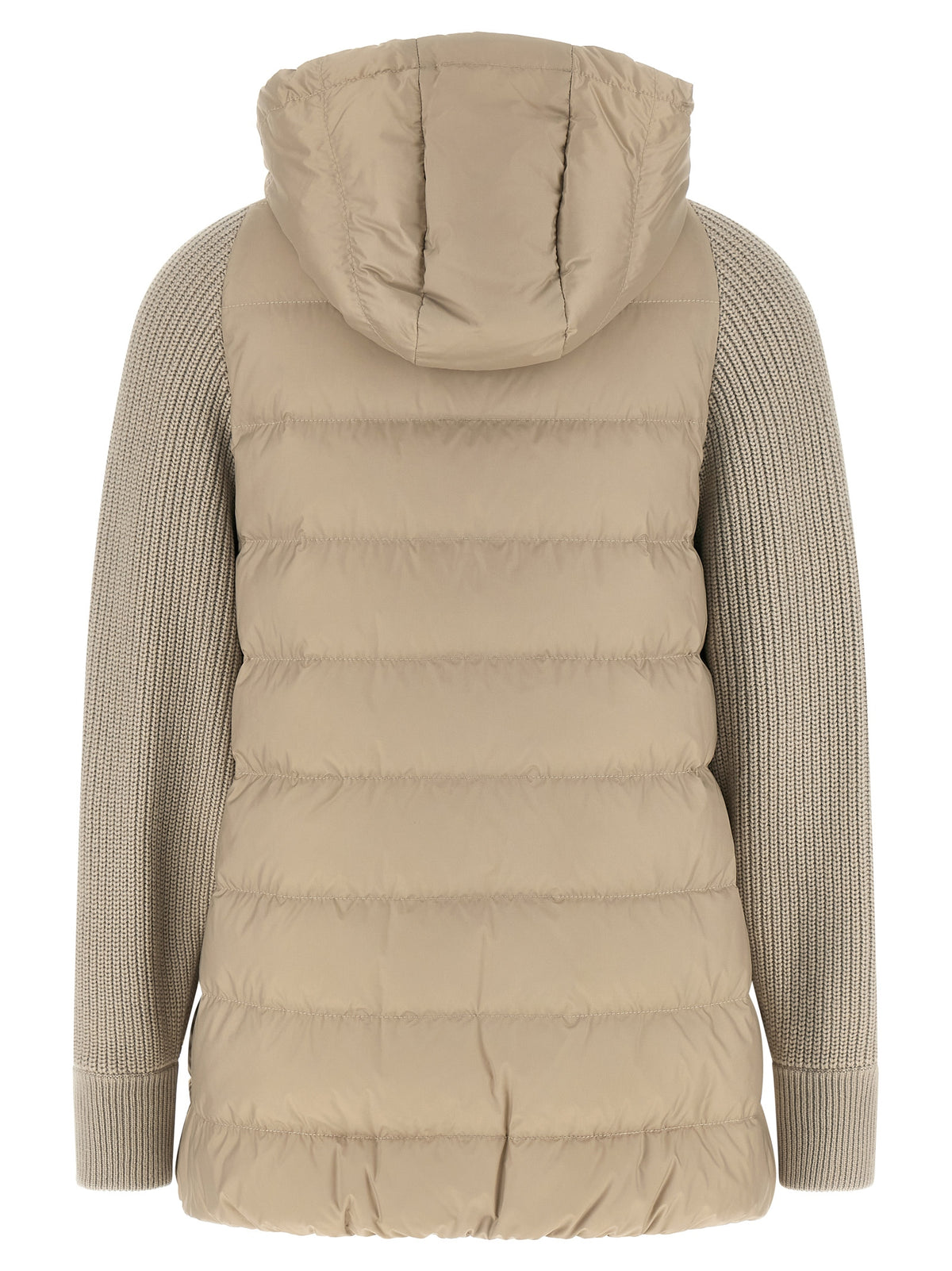 Veste longue Brunello Cucinelli en polyester beige