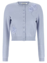 Gilet Self-Portrait en polyester bleu