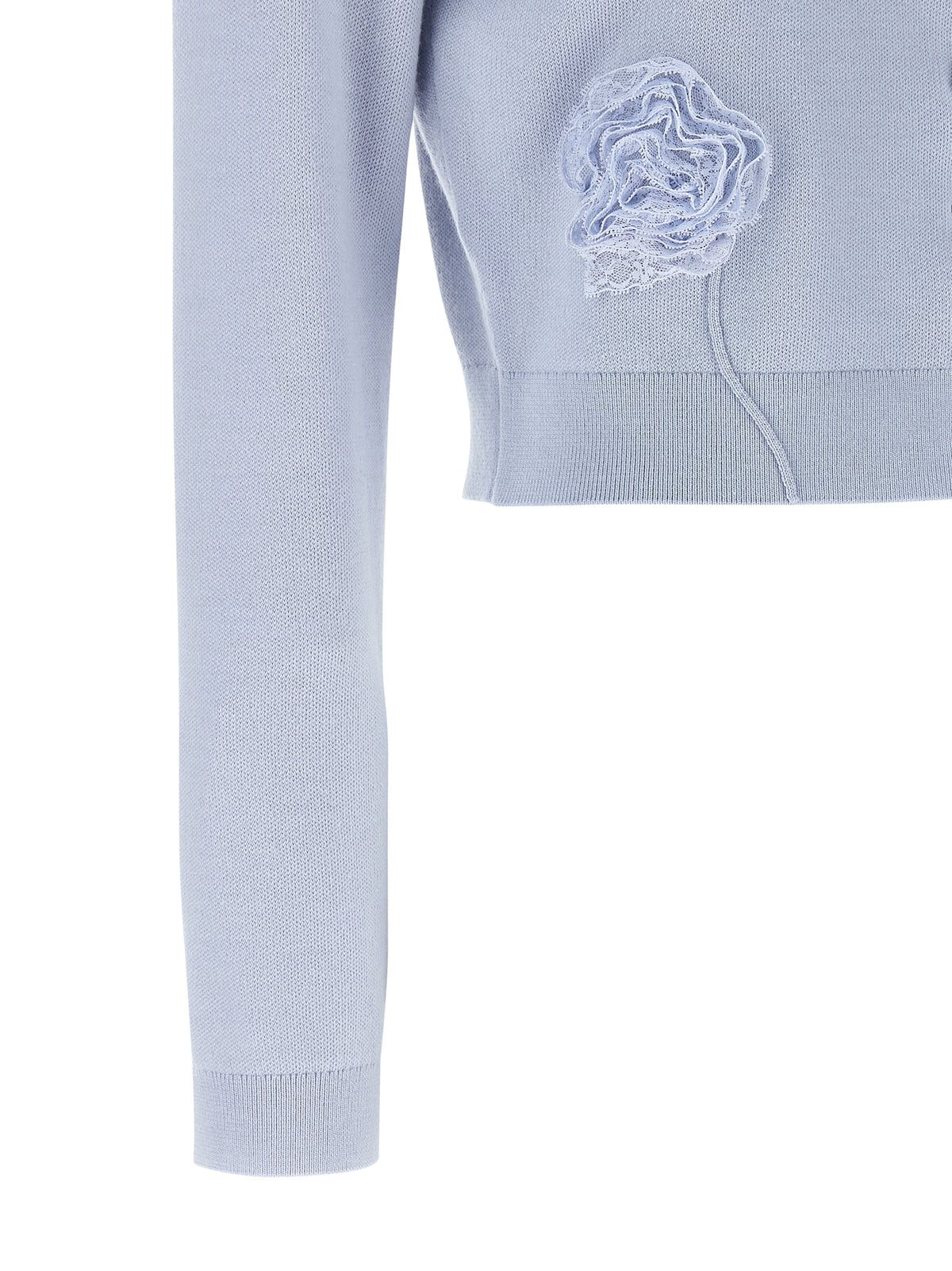 Gilet Self-Portrait en polyester bleu