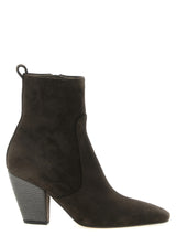 Bottines Brunello Cucinelli en veau marron