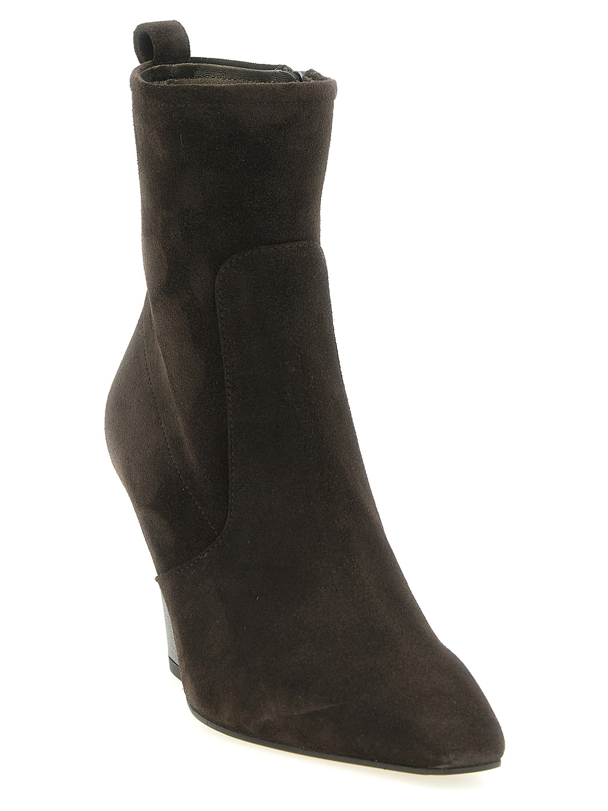 Bottines Brunello Cucinelli en veau marron