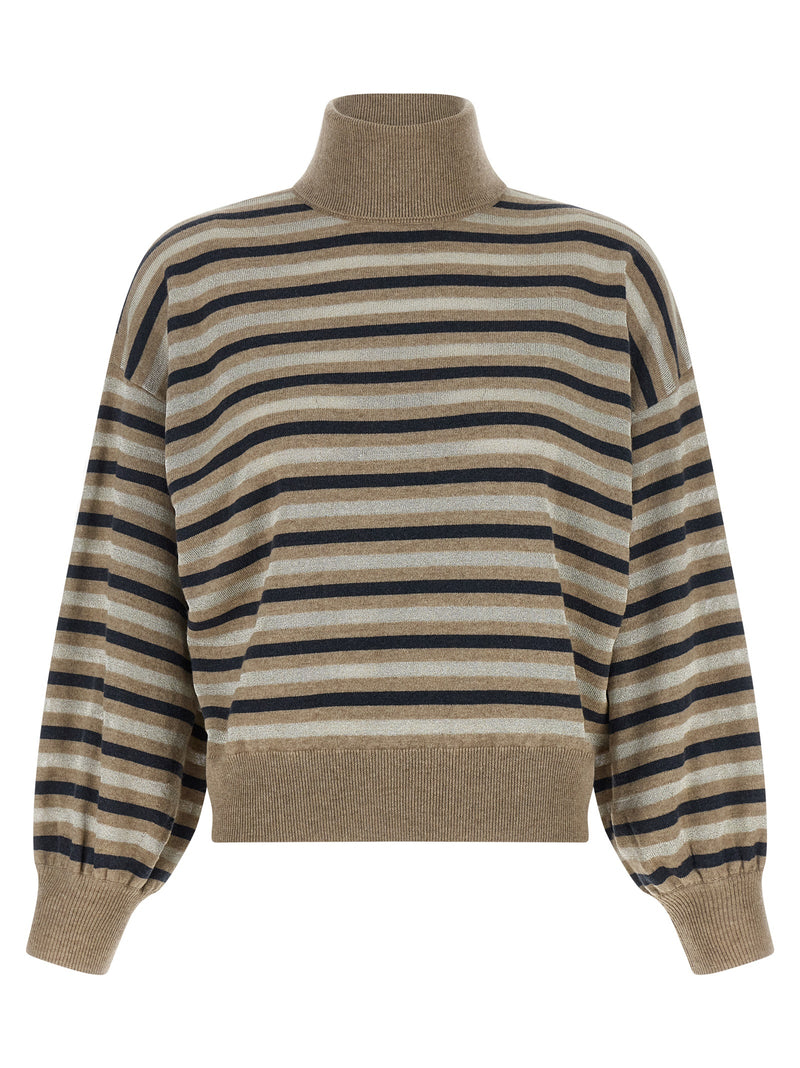 Brunello Cucinelli Multicolor Virgin Wool Cardigan