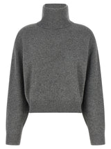 Cardigan gris en laine vierge Brunello Cucinelli