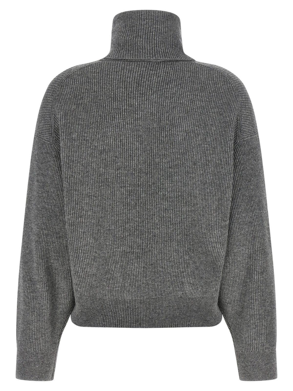 Cardigan gris en laine vierge Brunello Cucinelli