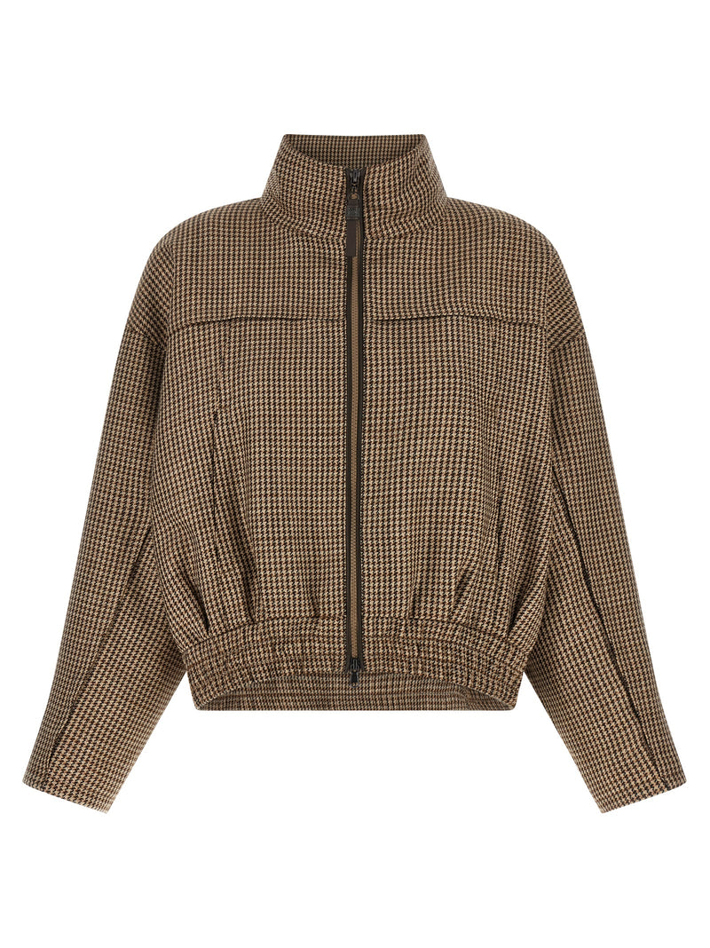 Veste Brunello Cucinelli en laine vierge marron