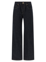 Brunello Cucinelli Jean en coton bleu Denim