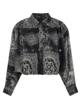 Chemisier en soie noire R13