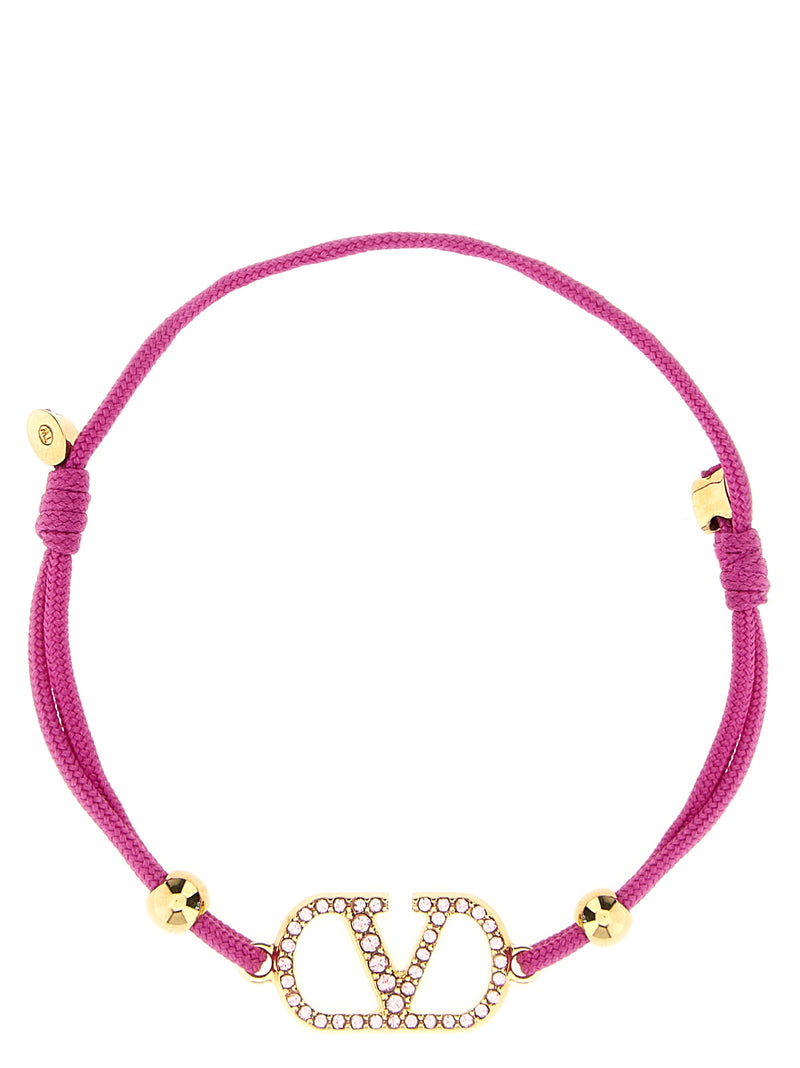 Bracelet Valentino Garavani en polyester multicolore