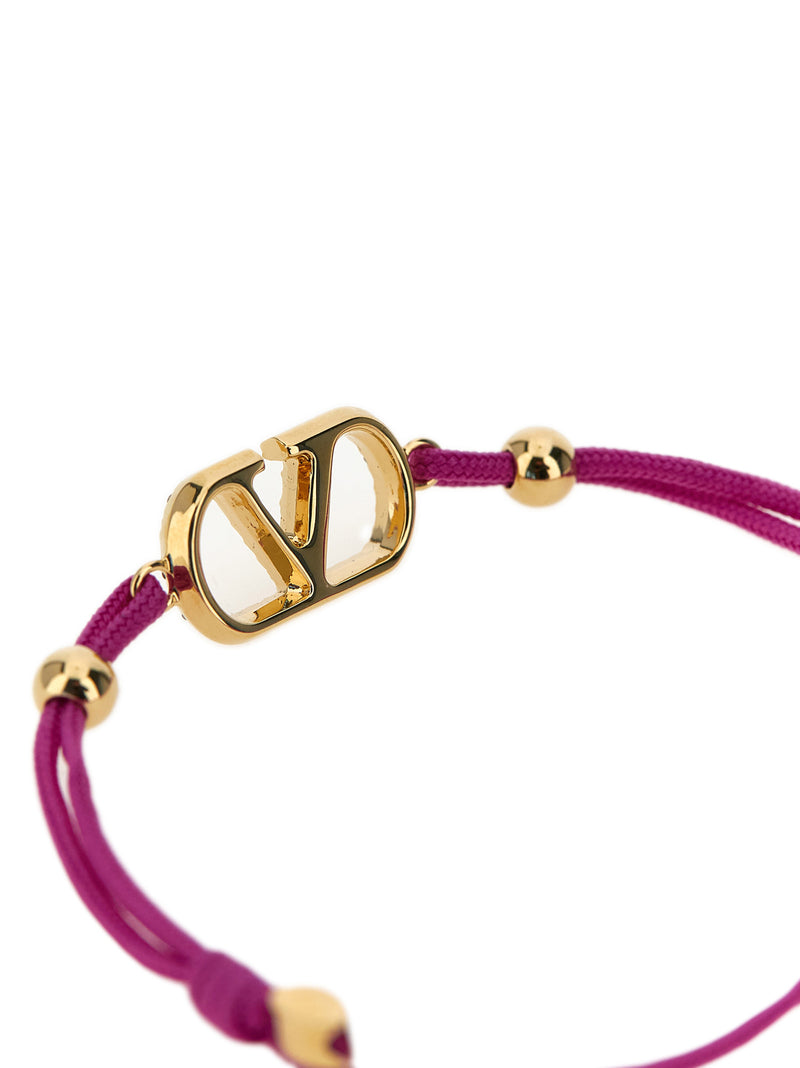 Bracelet Valentino Garavani en polyester multicolore