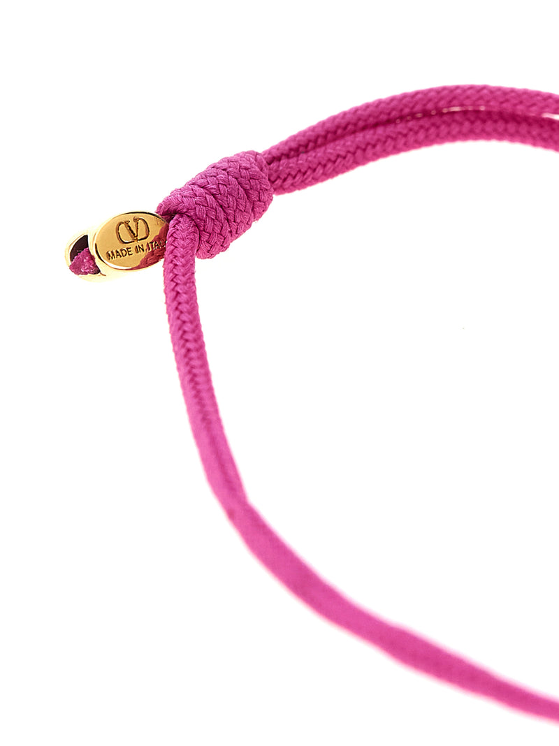 Bracelet Valentino Garavani en polyester multicolore