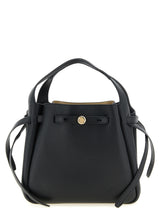 Sac à main Tory Burch en cuir de vachette noir