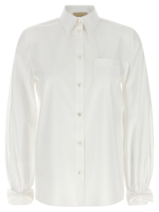 Blouse en coton blanc Valentino Garavani