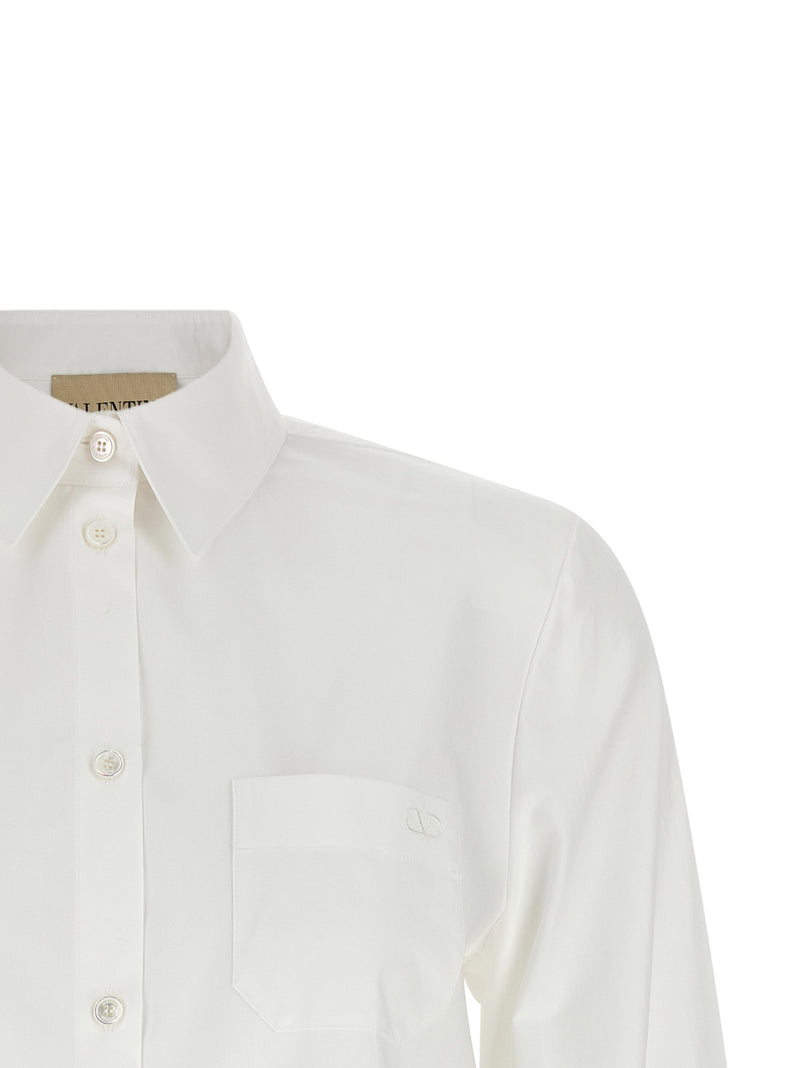Valentino Garavani White Cotton Blouse