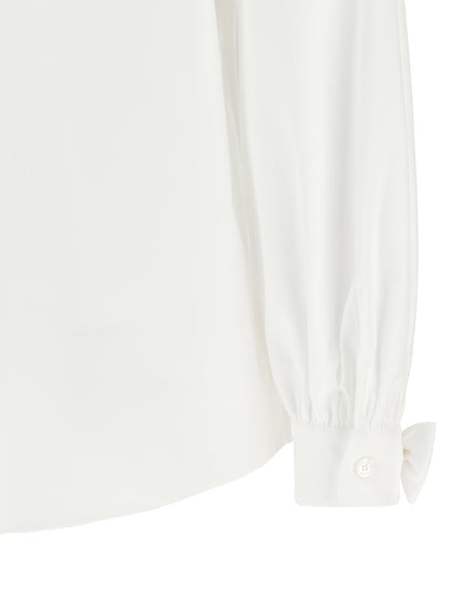 Valentino Garavani White Cotton Blouse