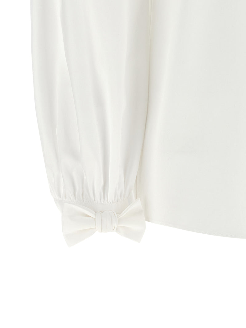 Valentino Garavani White Cotton Blouse