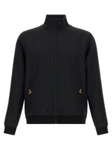 Valentino Garavani Black Polyester Sweatshirt