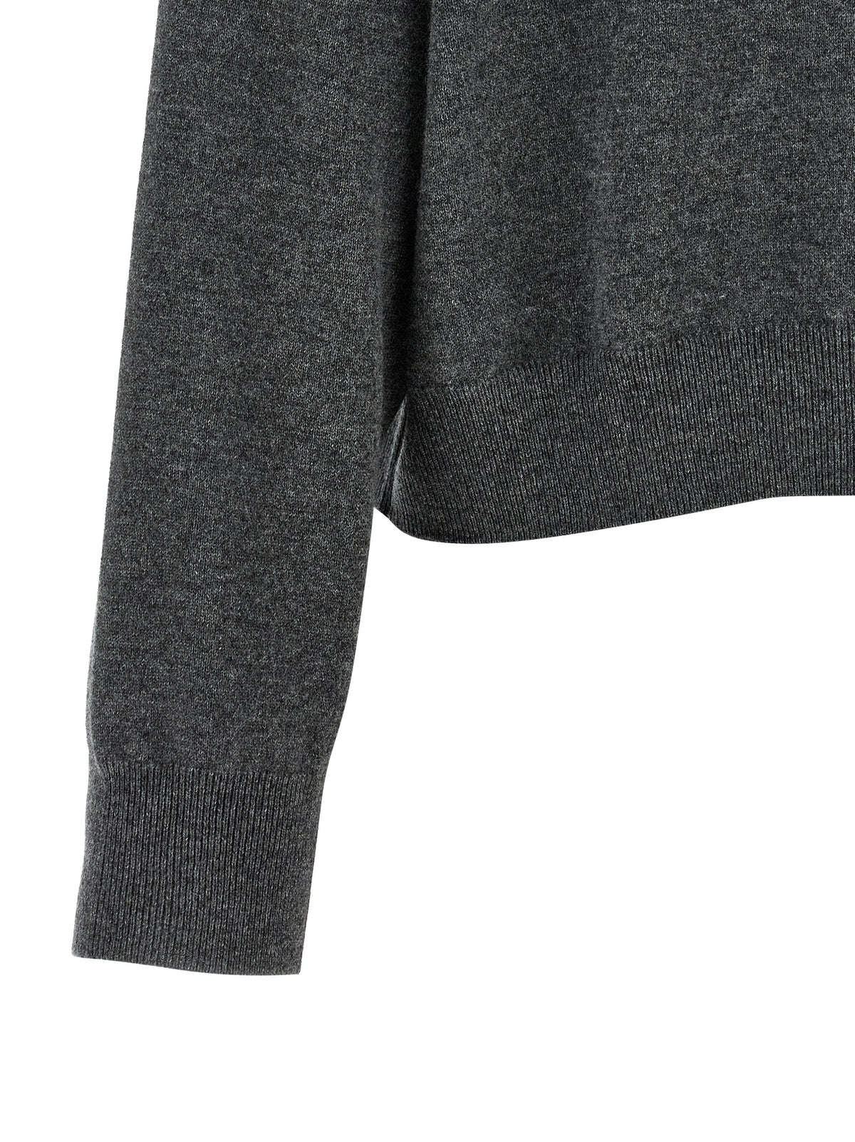 Brunello Cucinelli Cardigan Gris Cachemire