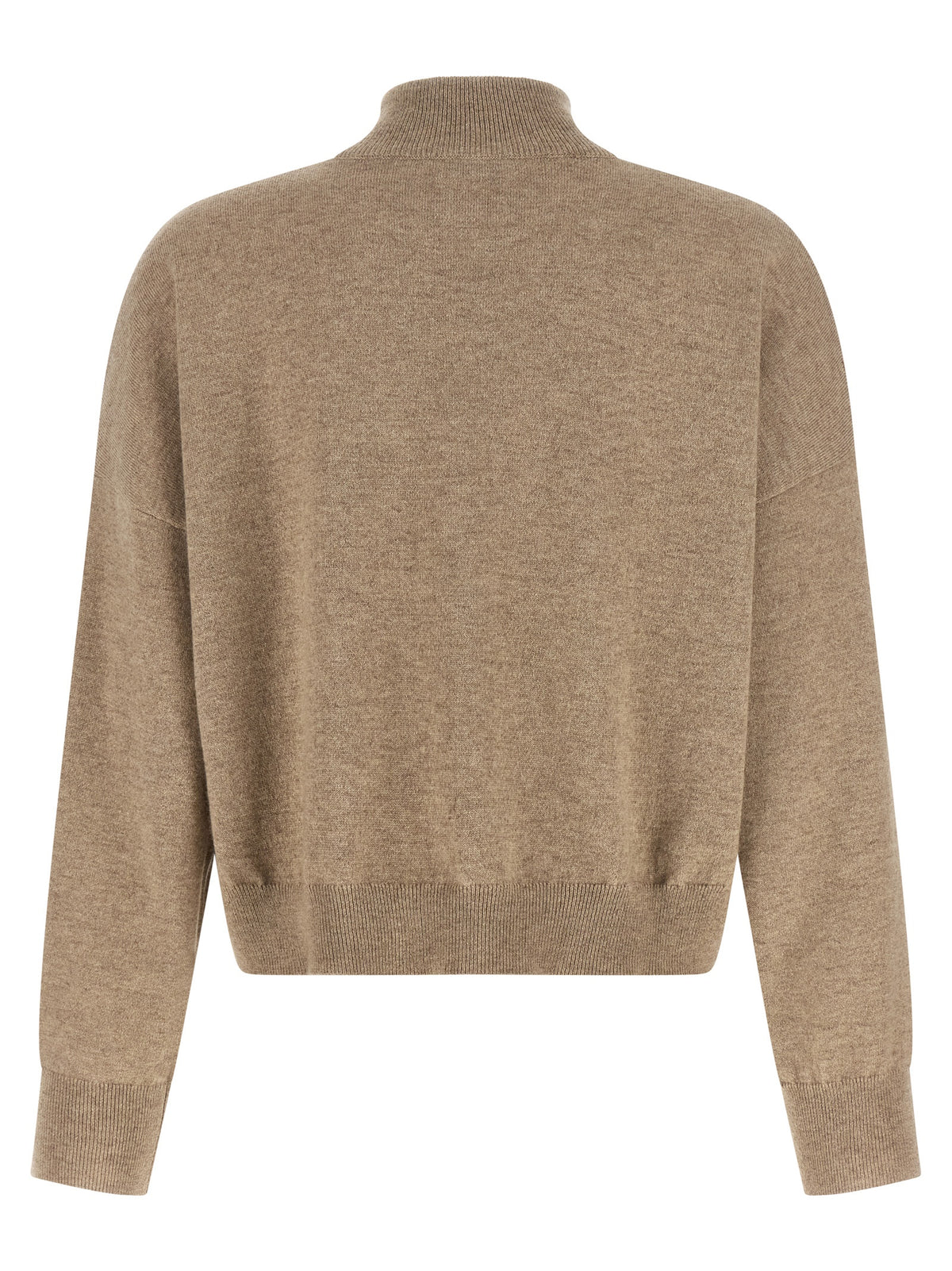 Brunello Cucinelli Beige Cashmere Cardigan