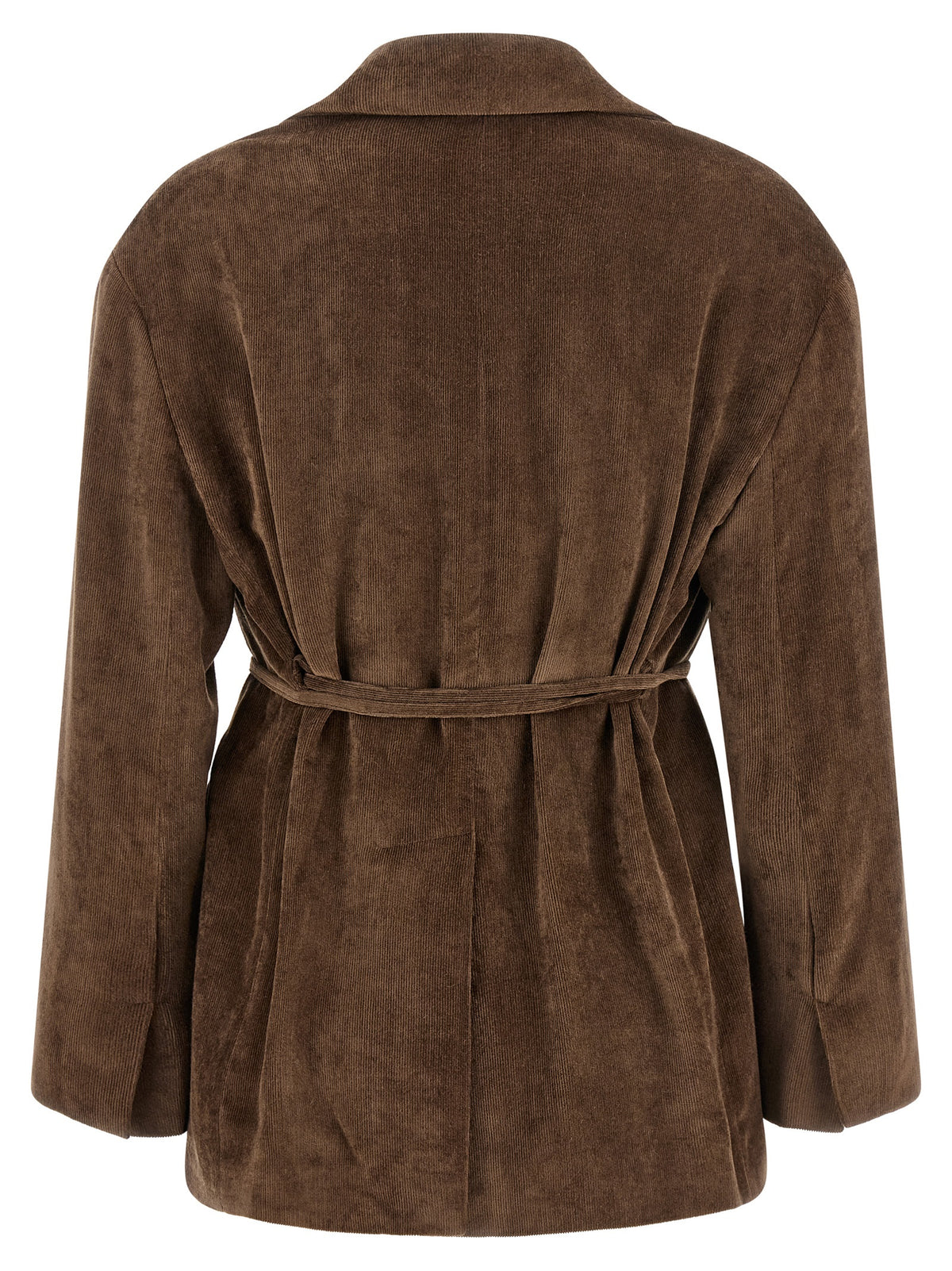 Veste Brunello Cucinelli marron en viscose