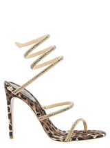 Sandales à talons aiguilles en viscose multicolore RENE CAOVILLA