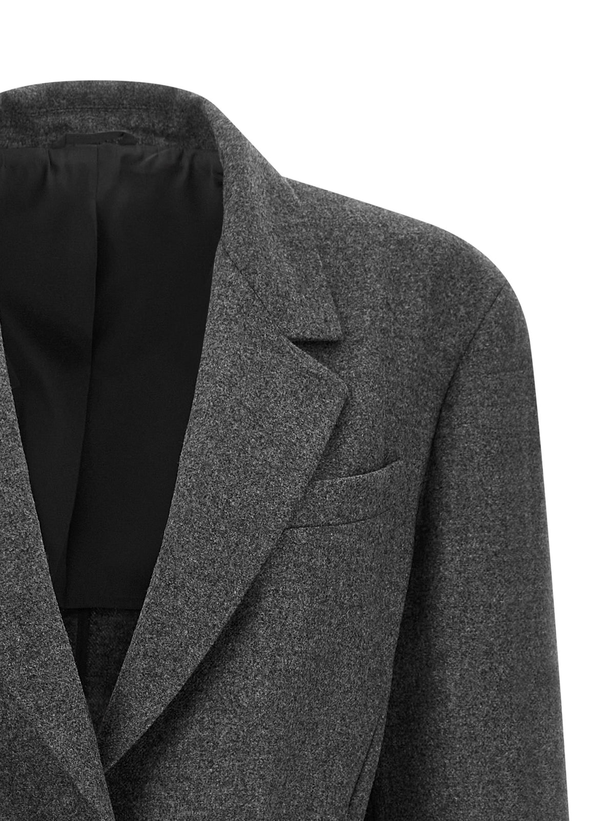 Veston Brunello Cucinelli en laine vierge grise