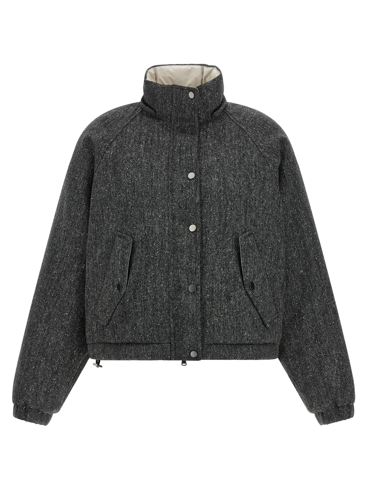 Brunello Cucinelli Gray Virgin Wool Jacket