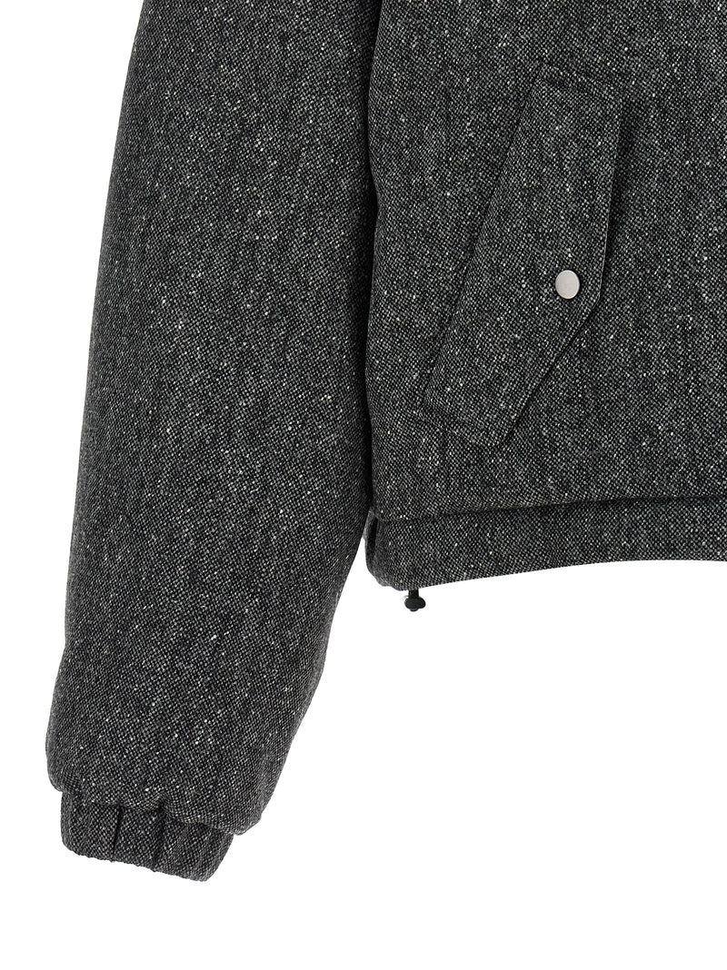 Brunello Cucinelli Gray Virgin Wool Jacket