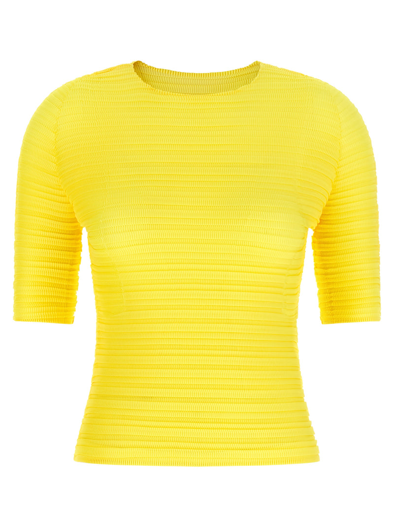 Chemisier Bicolore en Polyester Issey Miyake