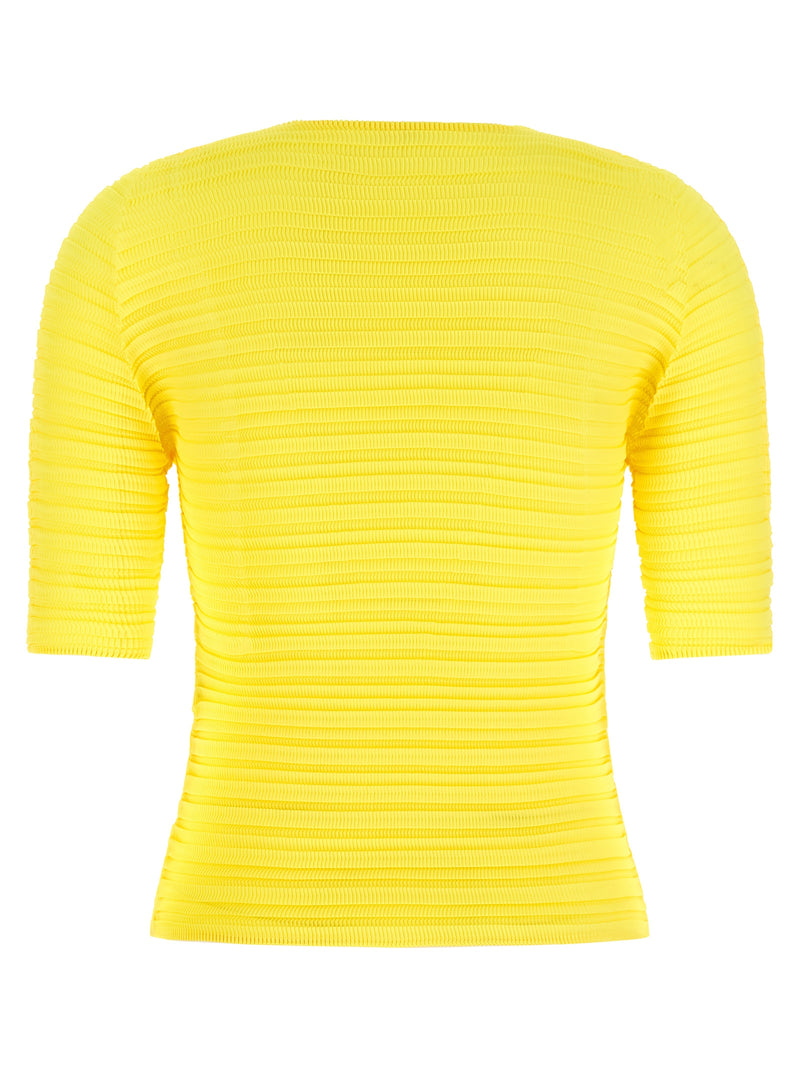 Chemisier Bicolore en Polyester Issey Miyake