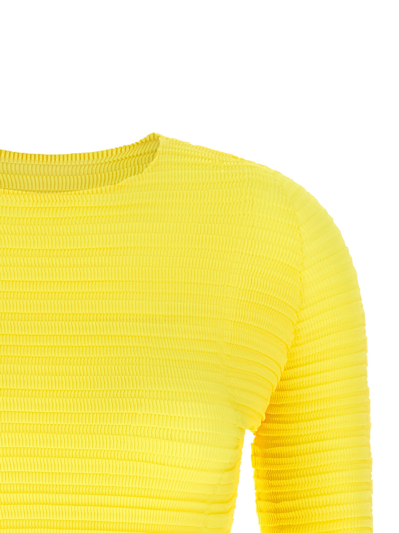 Chemisier Bicolore en Polyester Issey Miyake