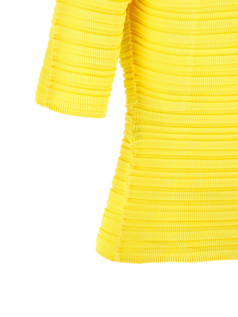 Chemisier Bicolore en Polyester Issey Miyake