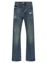Jean droit PURPLE en coton bleu