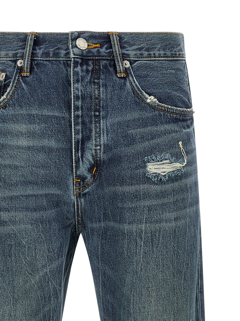 Jean droit PURPLE en coton bleu