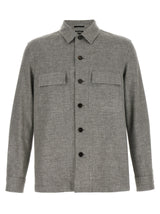Chemisier en lin beige ZEGNA