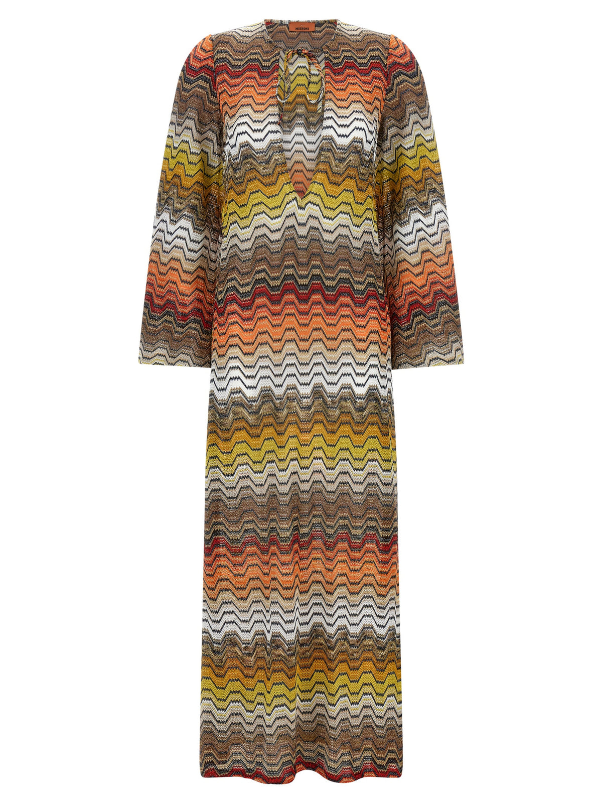 Missoni Multicolor Viscose Casual Dress - Long Sleeve