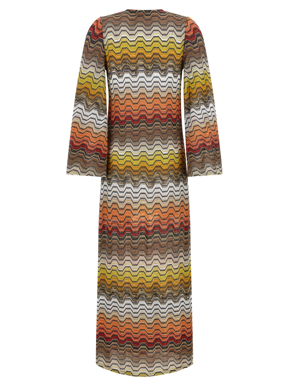 Missoni Multicolor Viscose Casual Dress - Long Sleeve