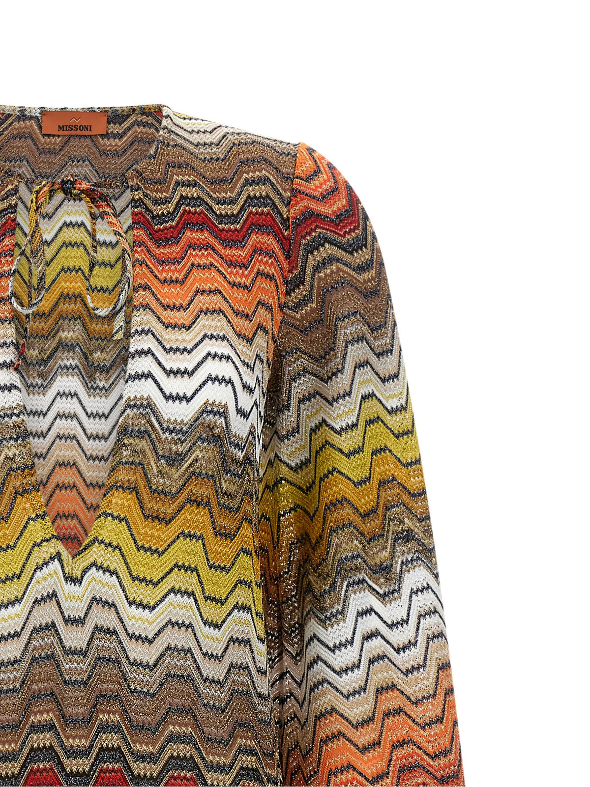 Missoni Multicolor Viscose Casual Dress - Long Sleeve