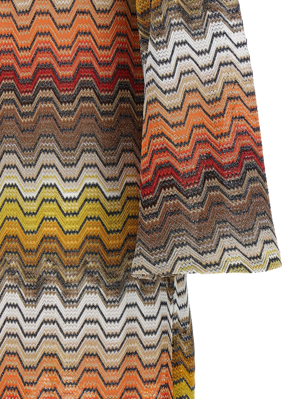 Missoni Multicolor Viscose Casual Dress - Long Sleeve