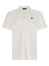 Polo Versace en coton blanc