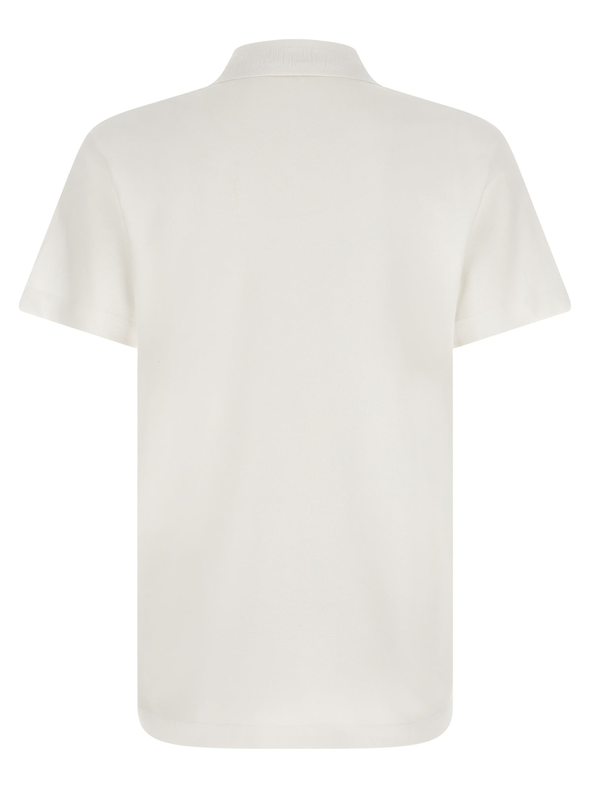 Polo Versace en coton blanc