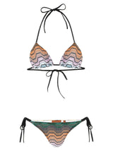 Missoni Multicolor Viscose Bikini - Luxury Swimwear
