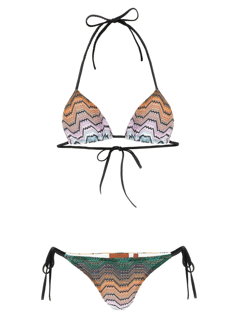 Missoni Multicolor Viscose Bikini - Luxurious Italian Swimwear