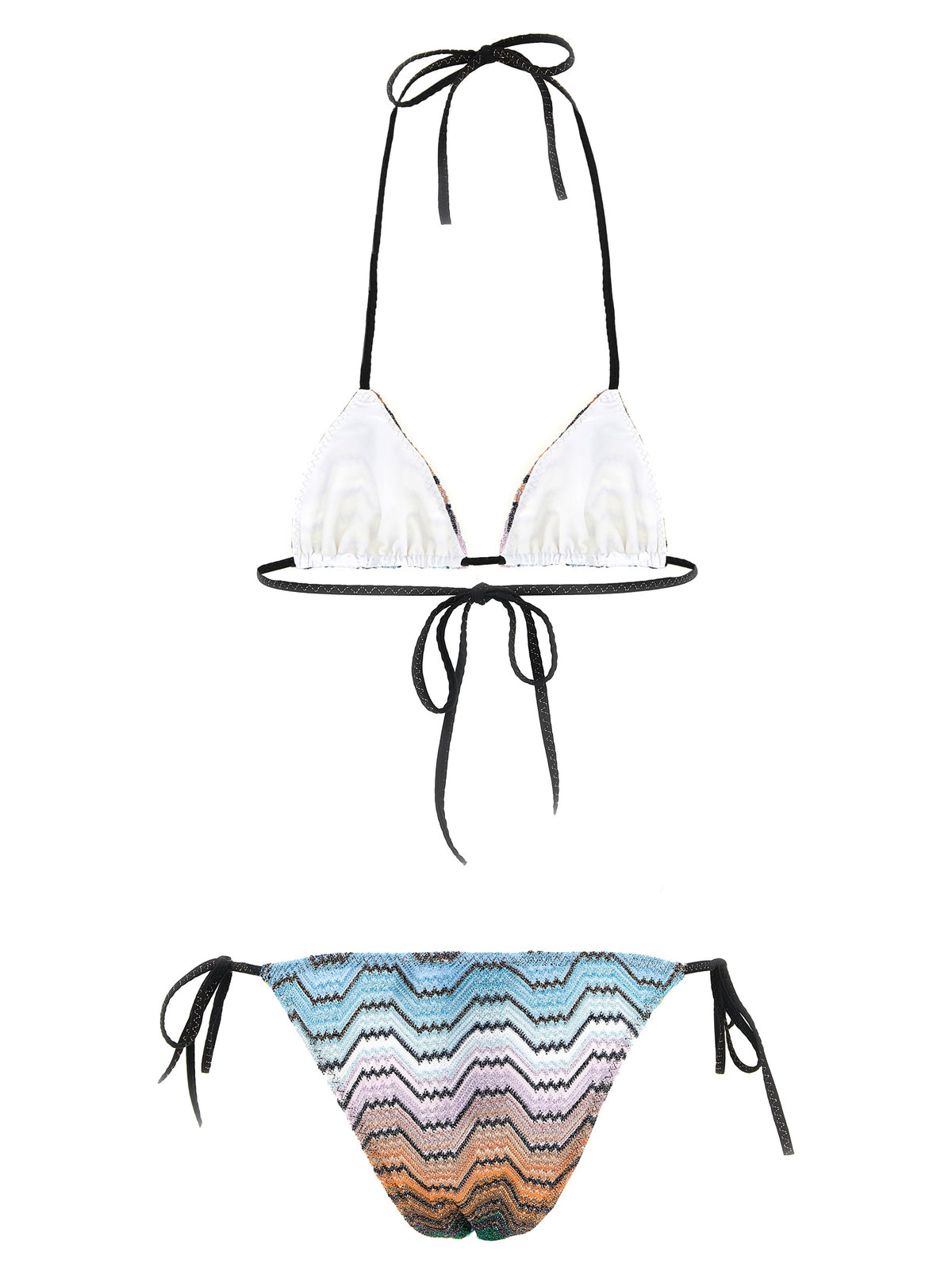 Missoni Multicolor Viscose Bikini - Luxury Swimwear