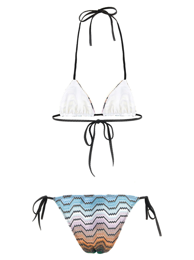 Missoni Multicolor Viscose Bikini - Luxurious Italian Swimwear