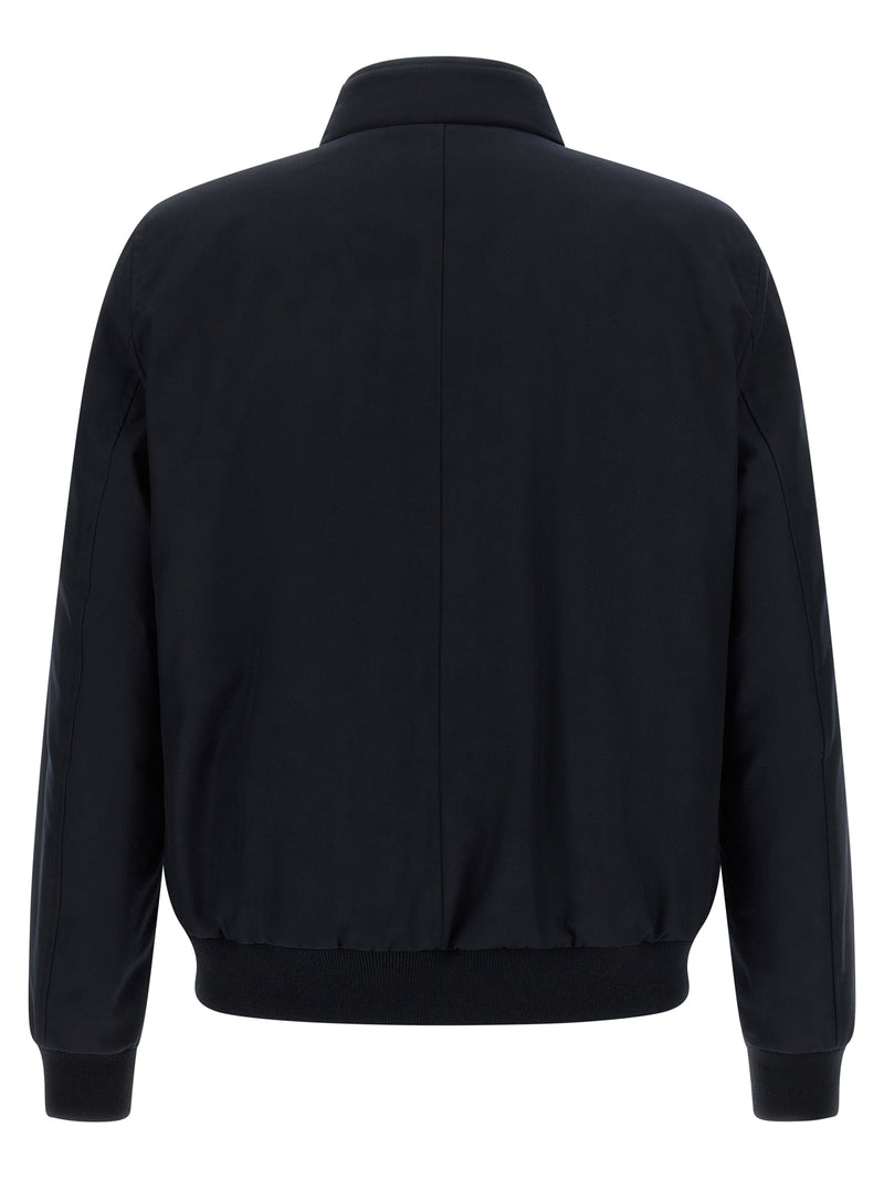 MooRER Blue Wool Bomber