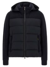 MooRER Allori Blue Wool Full-Length Jacket for Men
