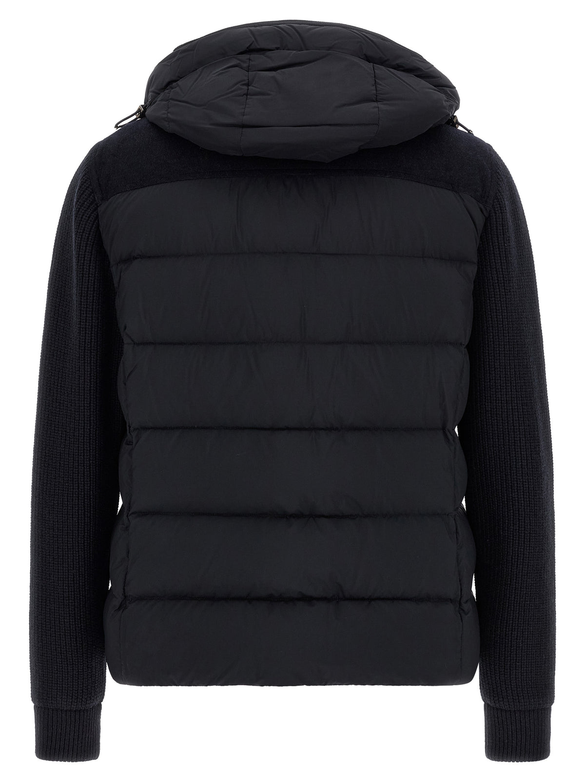 MooRER Allori Blue Wool Full-Length Jacket for Men